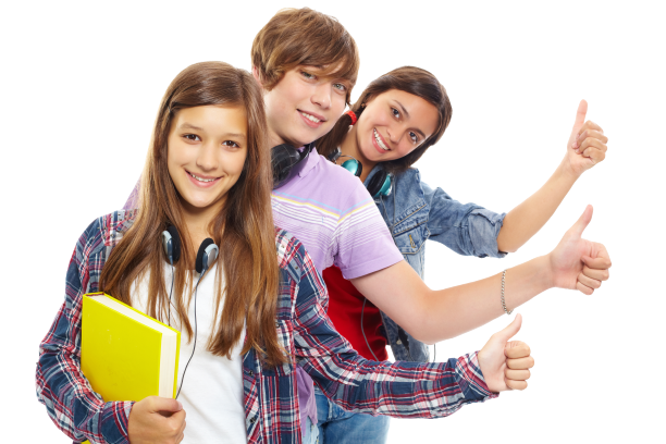 young-people-row-with-thumbs-up-removebg-preview